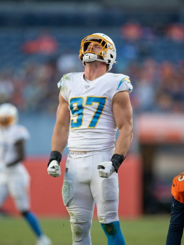 The chargers release five times NFL player Joey Bosa