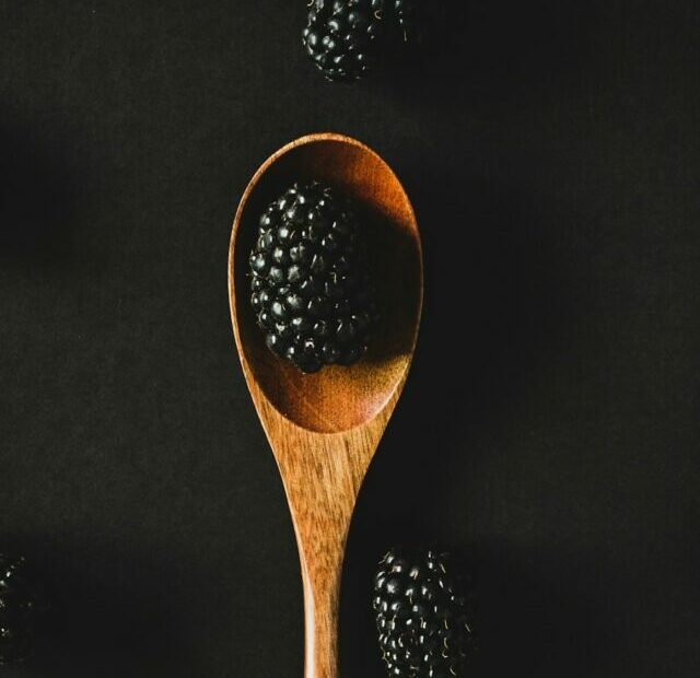 wild blackberries