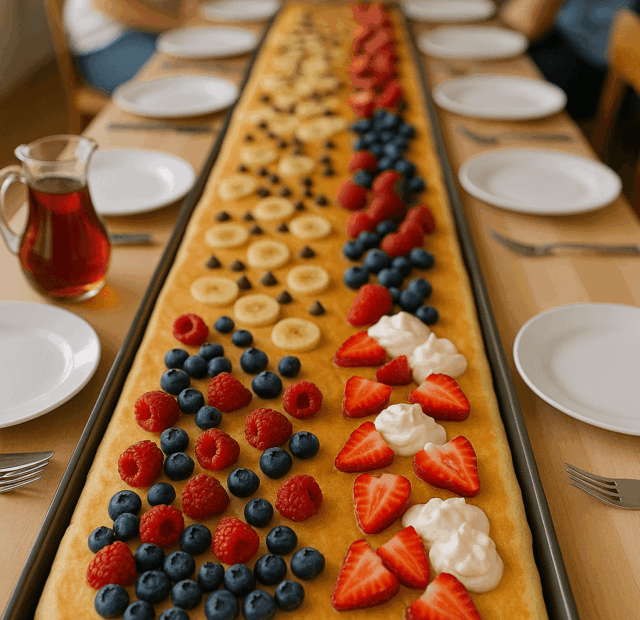 Long Table Pancakes